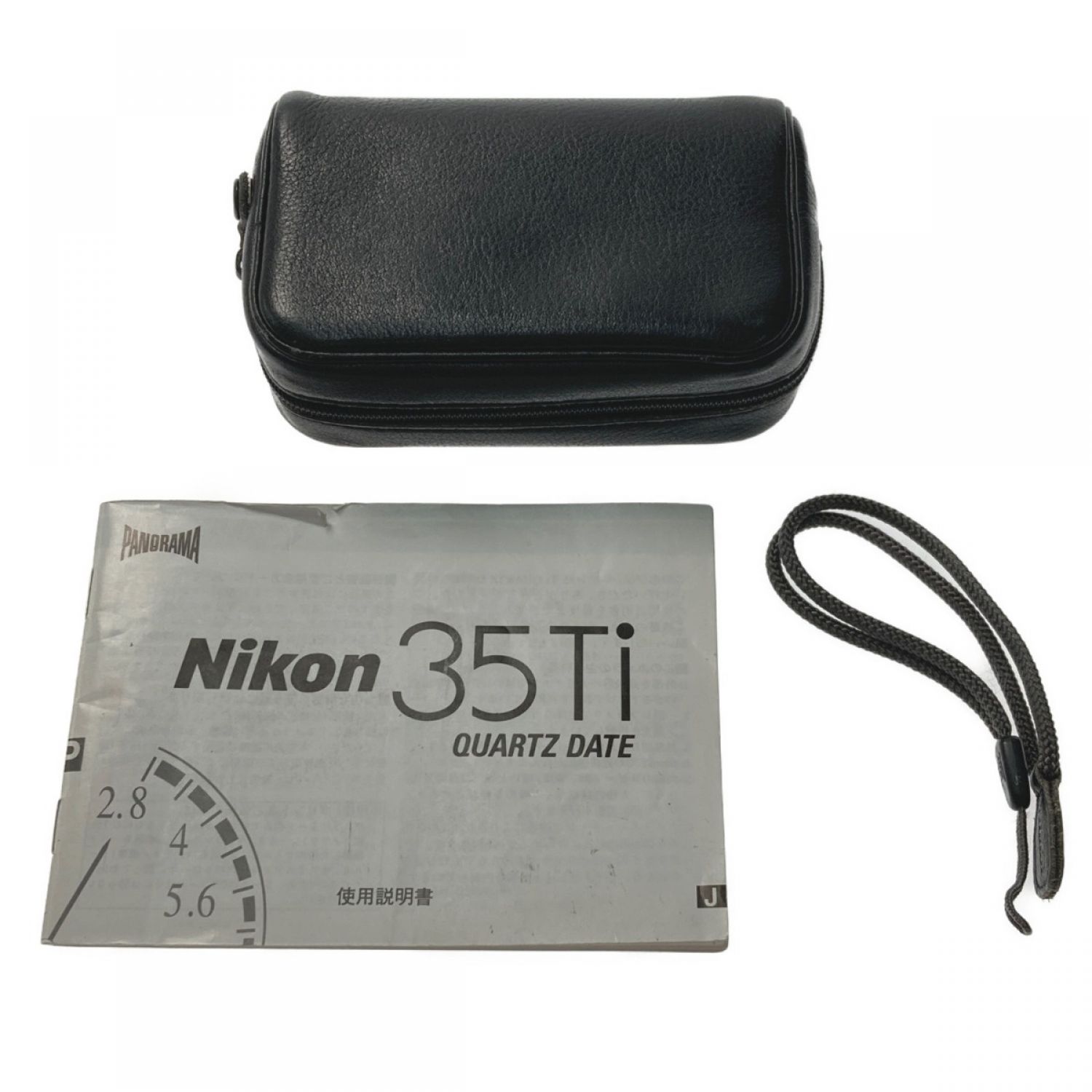 Nikon 35Ti  NIKKOR 35mm 1:2.8 ケース＆ストラップ付