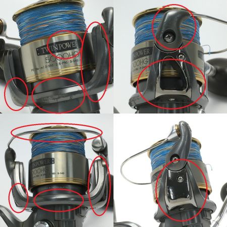  SHIMANO シマノ 02 ツインパワー 5000HG スピニングリール 一部地域を除き送料無料