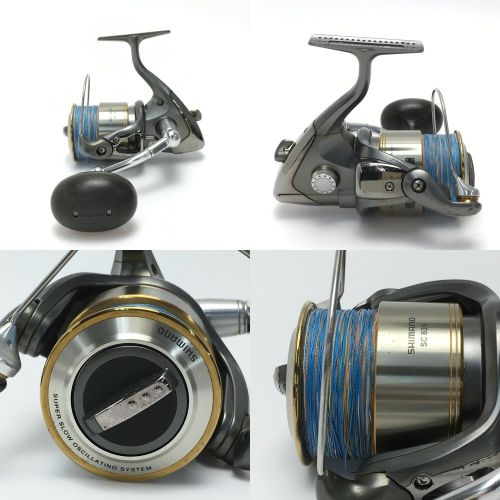 中古】 SHIMANO シマノ 02 ツインパワー 5000HG スピニングリール 一部