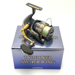 ☆☆ SHIMANO シマノ 09 ツインパワー SW4000XG 箱付き スピニングリール 一部地域を除き送料無料 02324 Bランク