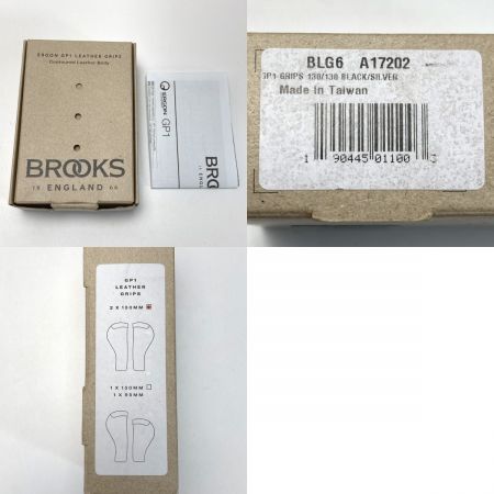  BROOKS ERGON GP1 LEATHER GRIPS エンドグリップ 箱付き