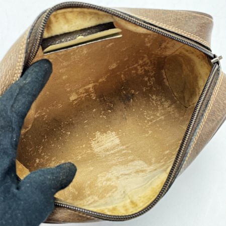  GUCCI グッチ アクセサリーコレクション GGスプリーム セカンドバッグ ポーチ レディース ゴールド金具