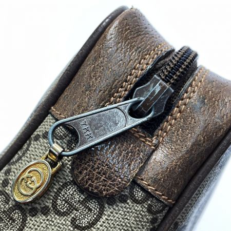  GUCCI グッチ アクセサリーコレクション GGスプリーム セカンドバッグ ポーチ レディース ゴールド金具