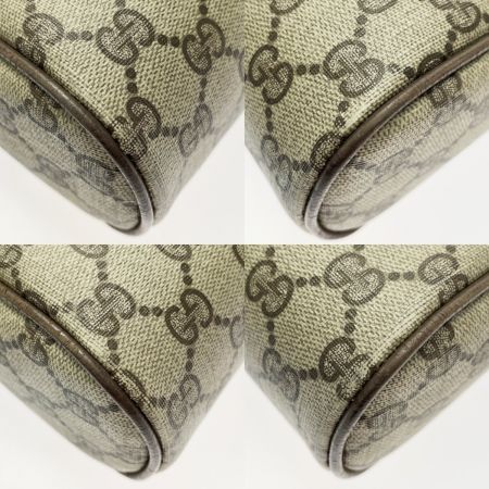  GUCCI グッチ アクセサリーコレクション GGスプリーム セカンドバッグ ポーチ レディース ゴールド金具