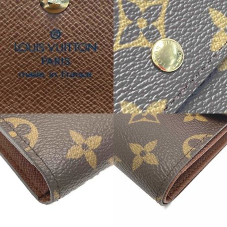 中古】 LOUIS VUITTON ルイヴィトン モノグラム ポルト トレゾール