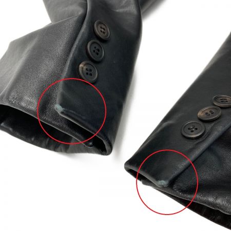  Paul Smith ポールスミス レザーコート 牛革 サイズ M メンズ ブラック