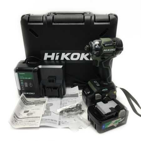  HiKOKI ハイコーキ 《 充電式インパクトドライバ 》フォレストグリーン / WH36DC(2XPGS)