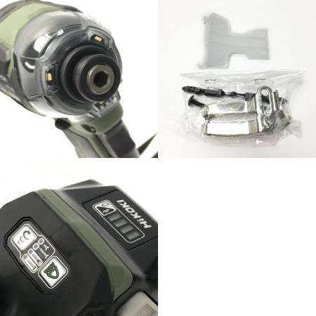  HiKOKI ハイコーキ 《 充電式インパクトドライバ 》フォレストグリーン / WH36DC(2XPGS)