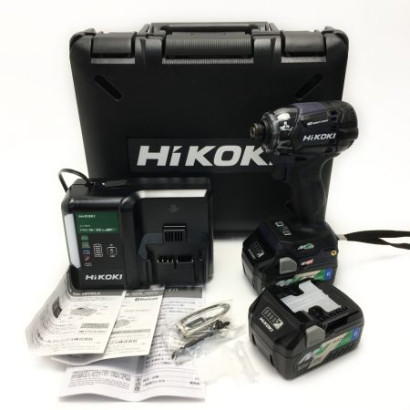  HiKOKI ハイコーキ 《 充電式インパクトドライバ 》ディープオーシャンブルー / WH36DC(2XPDS)