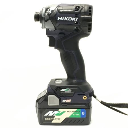  HiKOKI ハイコーキ 《 充電式インパクトドライバ 》ディープオーシャンブルー / WH36DC(2XPDS)