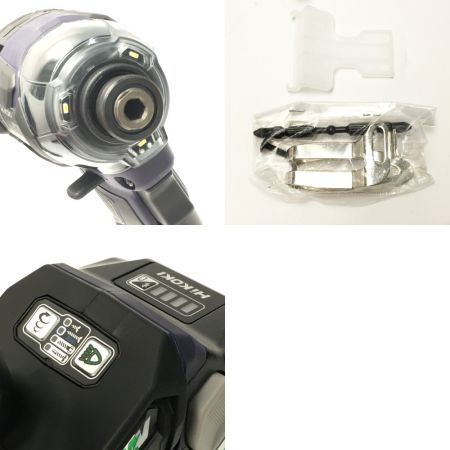  HiKOKI ハイコーキ 《 充電式インパクトドライバ 》ディープオーシャンブルー / WH36DC(2XPDS)