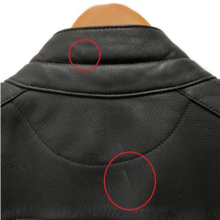  HARLEY-DAVIDSON ハーレーダビッドソン レザー ライダース ジャケット サイズS メンズ 98106-04VM ブラック