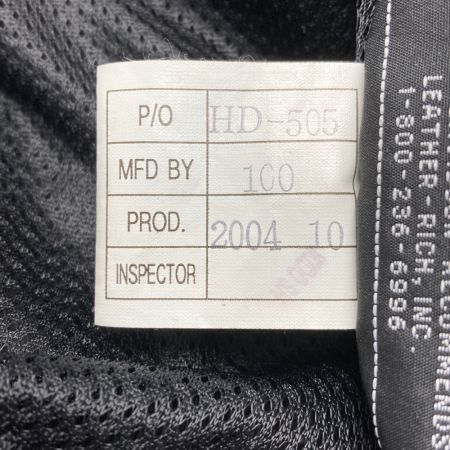  HARLEY-DAVIDSON ハーレーダビッドソン レザー ライダース ジャケット サイズS メンズ 98106-04VM ブラック