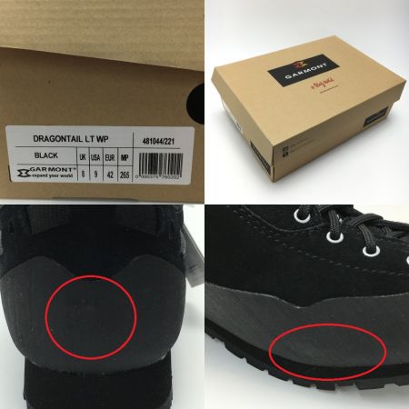  GARMONT ガルモント DRAGONTAIL LT WP トレッキングシューズ 26.5cm メンズ 一部地域を除き送料無料 ブラック