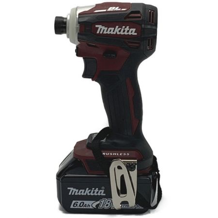  MAKITA マキタ 《 充電式インパクトドライバ 》オーセンティックレッド / 18V / 6.0Ah / TD172DGX AR