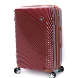 ☆☆ JAL AIRLINES JALオリジナル《 拡張機能付きスーツケース 》57-65L / 4～6泊 / ワインレッド / BJK11008 ワインレッド Bランク