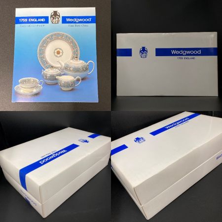  Wedgwood ウェッジウッド 《 ワイルド ストロベリー カップ＆ソーサー / ケーキ皿 》セット