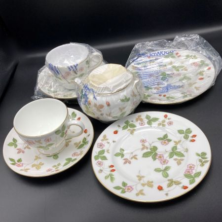 【Wedgwood】ウェッジウッド ゴールド チェルシー カップ＆ソーサー×5 ポット/シュガーポット/ミルクポット _ 食器