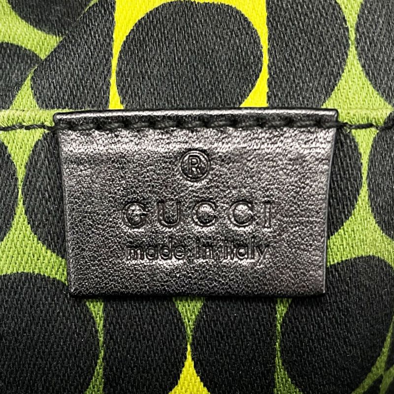 中古】 GUCCI グッチ ドゥケッサ 181485 オリーブ ミニボストンバッグ