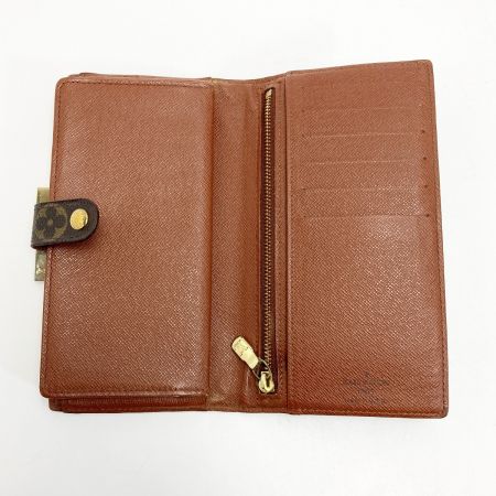  LOUIS VUITTON ルイヴィトン モノグラム コンチネンタル クラッチ T61217 がま口 2つ折り長財布 USA限定