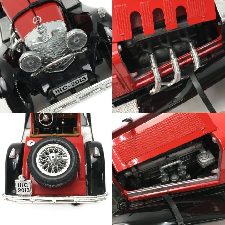 burago ブラーゴ《 メルセデスベンツSSK 1928 》レッド / フィギュア  