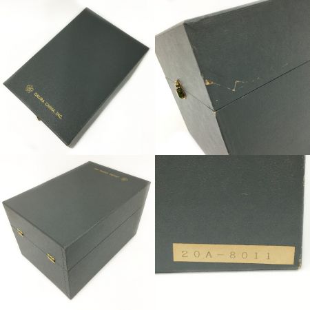  大倉陶園 ブルーローズ花瓶 28cm 20A-8011