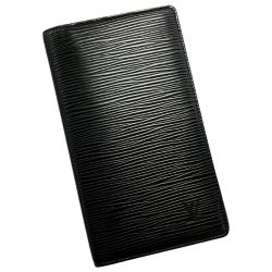 ☆☆ LOUIS VUITTON ルイヴィトン エピ アジェンダポッシュ R20522 ブラック 手帳カバー レザー メンズ Aランク