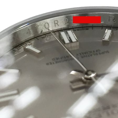  ROLEX ロレックス オイスターパーペチュアル 116000/470R2965 グレー 自動巻き メンズ 腕時計 箱・ギャランティ有