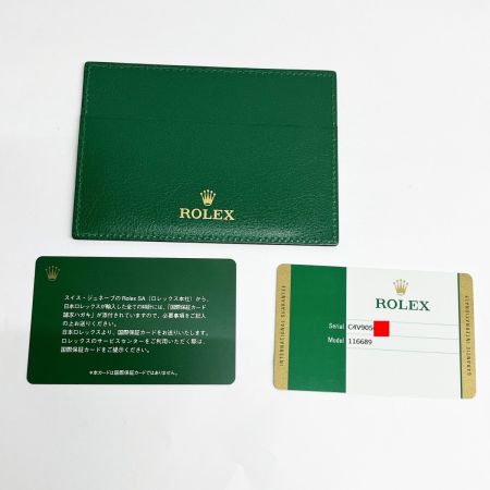  ROLEX ロレックス ヨットマスター2 116689/C4V90563 ホワイト 自動巻き メンズ 腕時計 箱・取説有