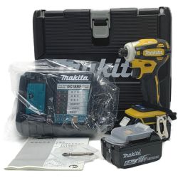 ☆☆ MAKITA マキタ 《 充電式インパクトドライバ  》イエロー / 18V / 6Ah / TD172DGX Sランク