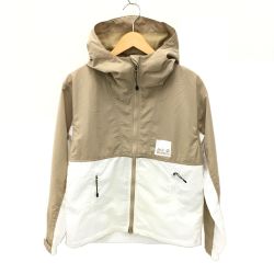 ωω Jack Wolfskin ジャックウルフスキン JP CLASSIC VERSA JACKET W ジャケット S メンズ 5024562 ベージュ×ホワイト Sランク