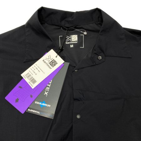  Karrimor カリマ ベクター ウィンド 長袖シャツ M メンズ 2S01UBJ2 ブラック