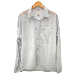 §§ Karrimor カリマー ベクター ウィンド 長袖シャツ L メンズ 2S01UBJ2 ライトグレー Sランク