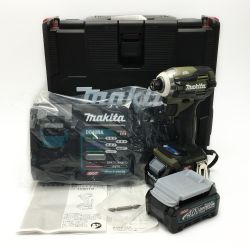 ☆☆ MAKITA マキタ 《 充電式インパクトドライバ  》オリーブ / 40V max / 2.5Ah / TD001GRDX Aランク
