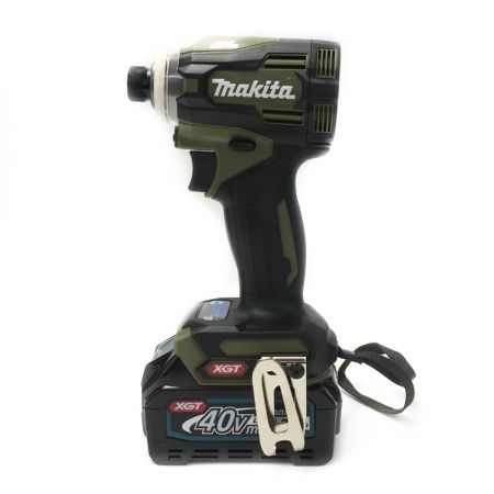  MAKITA マキタ 《 充電式インパクトドライバ  》オリーブ / 40V max / 2.5Ah / TD001GRDX
