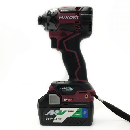  HiKOKI ハイコーキ 《 充電式インパクトドライバ 》フレアレッド / WH36DC(2XPRS) WH36DC 2XPRS