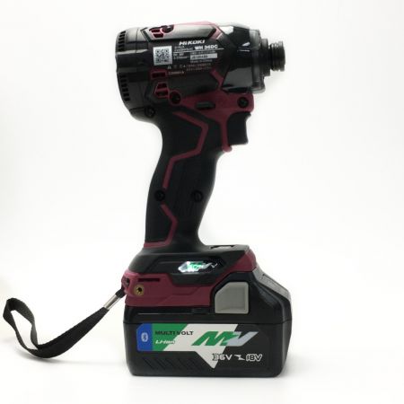  HiKOKI ハイコーキ 《 充電式インパクトドライバ 》フレアレッド / WH36DC(2XPRS) WH36DC 2XPRS