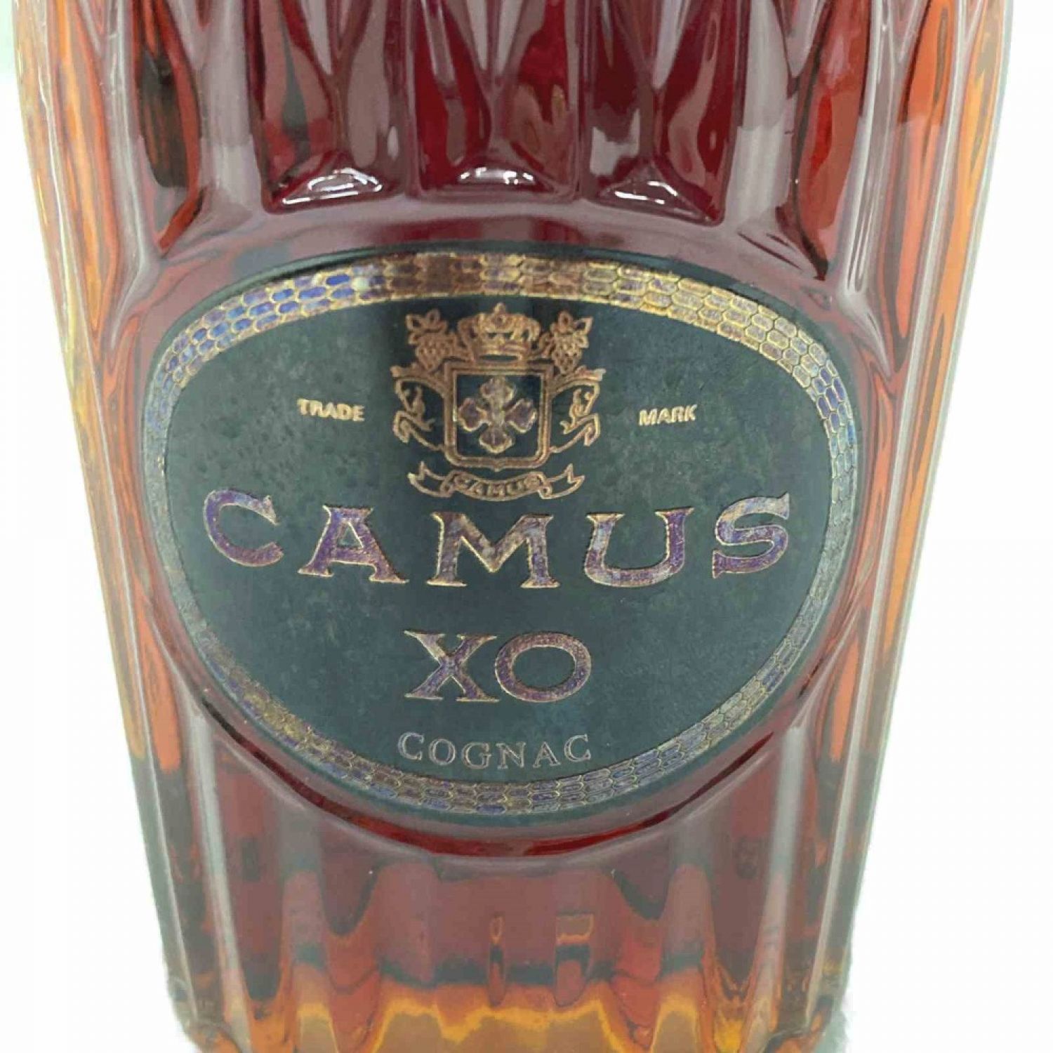 カミュ XO ロングネック 1000ml/1L CAMUS コニャックブランデー 未開栓 古酒 /A32640 - 飲料