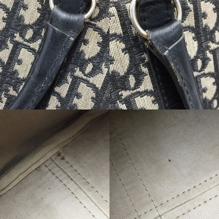 Christian Dior クリスチャンディオール トロッター ハンドバッグ ミニ