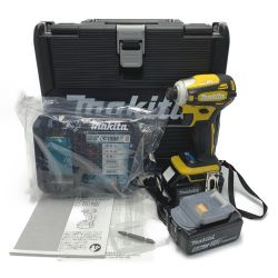 ☆☆ MAKITA マキタ 《 充電式インパクトドライバ 》イエロー / 18V / 6Ah  TD172DGX Aランク