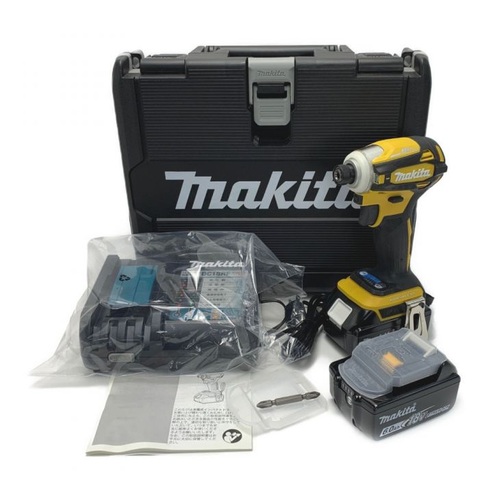 MAKITA マキタ 《 充電式インパクトドライバ 》イエロー / 18V / 6Ah / TD172DGXFY｜中古｜なんでもリサイクルビッグバン