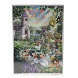 ☆☆  Tenyo テンヨー ジグソーパズル ウエディングベルにのせて Disney 2000ピース 結婚式 Nランク