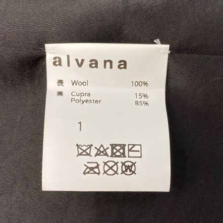  alvana アルヴァナ WOOL M-43 JACKET ジャケット  サイズ 1 メンズ AWS-003 グレー