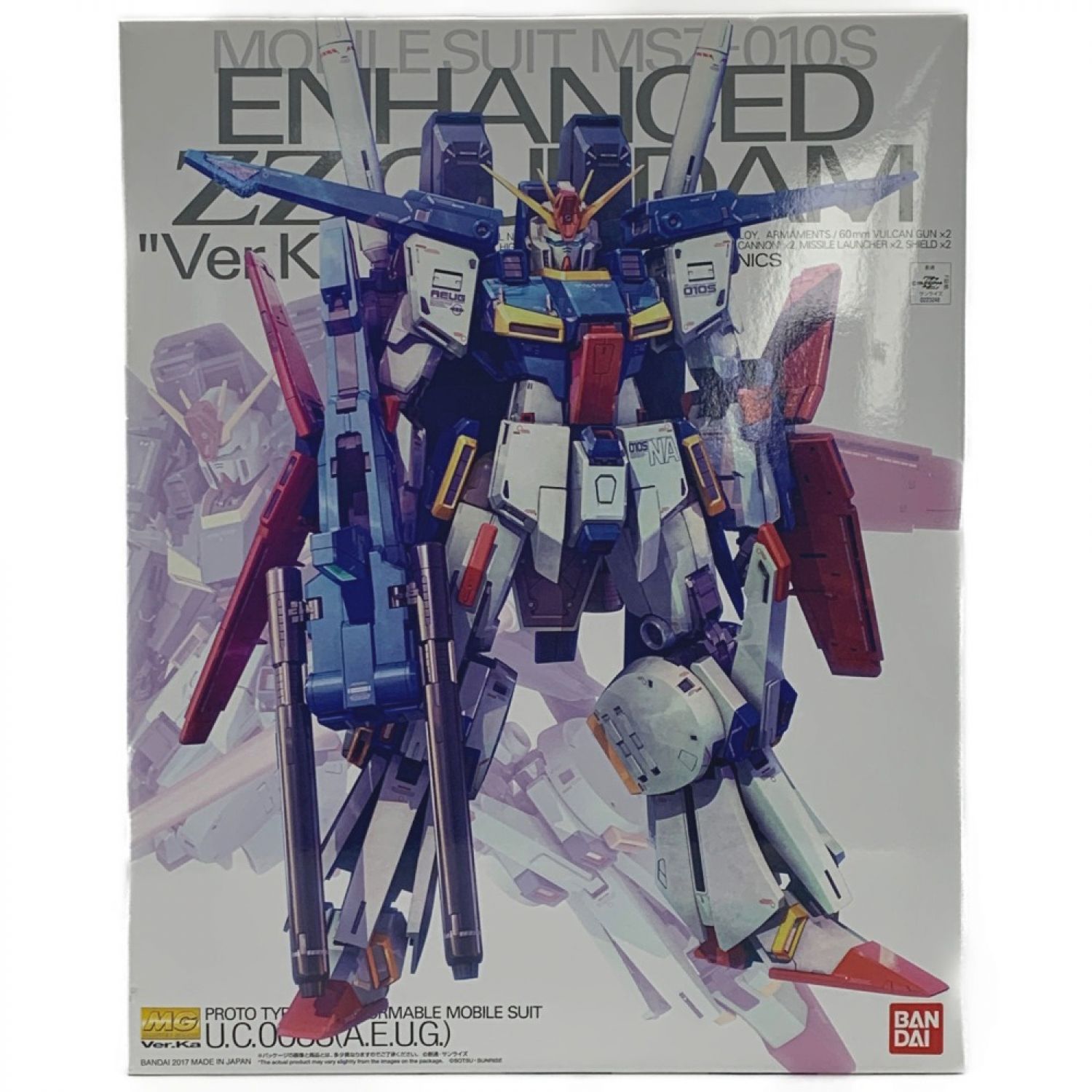 中古】 機動戦士ガンダムZZ《 強化型ダブルゼータガンダム Ver.Ka