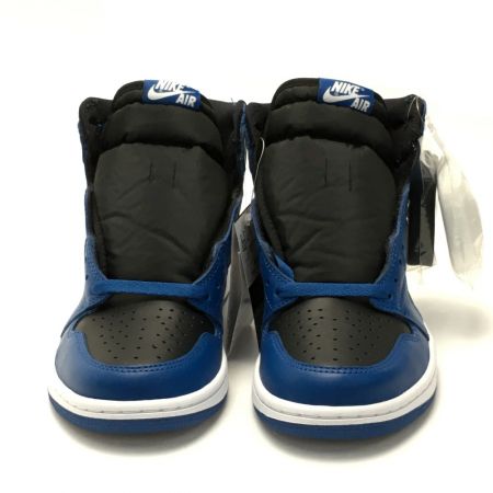  NIKE ナイキ AIR JORDAN 1 RETRO HIGH OG スニーカー 25.5cm メンズ 555088-404 ブラック×ブルー