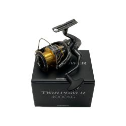 ☆☆ SHIMANO シマノ 20 ツインパワー 4000XG スピニングリール 外箱付き 一部地域を除き送料無料 04147 Aランク