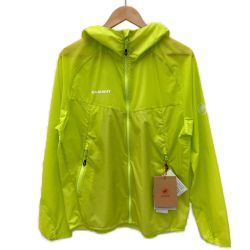 ωω MAMMUT マムート Convey WB Hooded Jacket AF ジャケット M メンズ 1012-00530 黄緑 Sランク