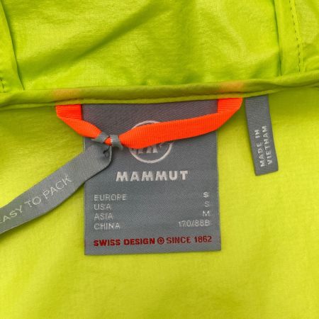 ωω MAMMUT マムート Convey WB Hooded Jacket AF ジャケット M メンズ 1012-00530 黄緑
