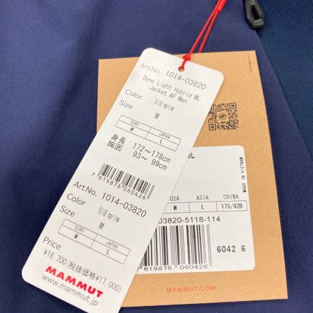  MAMMUT マムート Dyno Light Hybrid Jacket AF ジャケット L メンズ 1014-03820 ネイビー