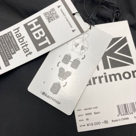  Karrimor カリマー ワンダー コート wander coat ジャケット M メンズ 101105 ブラック